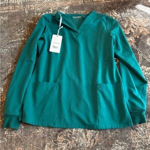 Mandala Long Sleeve scrub Top